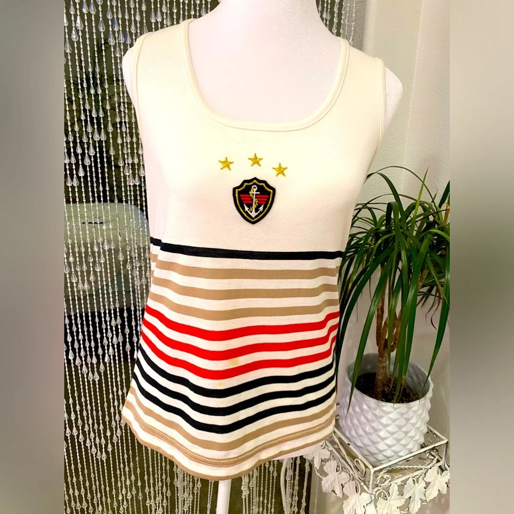 NAUTICAL TANK TOP - Picture 1 of 7